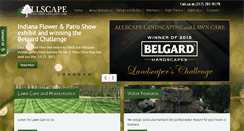 Desktop Screenshot of allscapelawn.com
